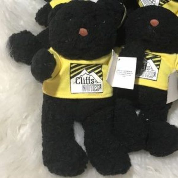 VTG & NEW 📌Cliffs Notes 36th of Series Cliffs Notes Collector’s Teddy Bear 1999 - Picture 9 of 11